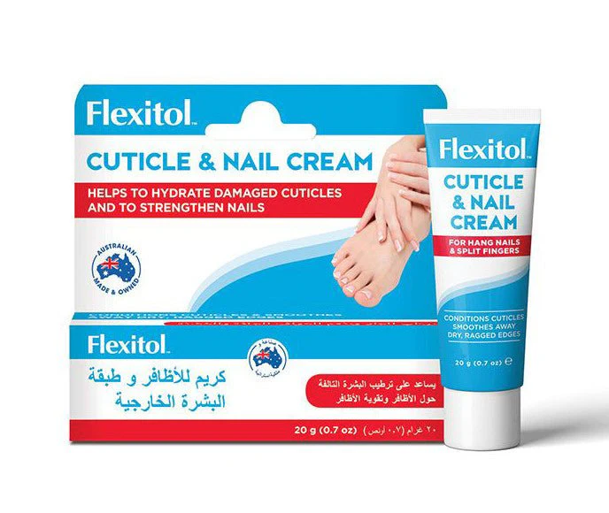 FLEXITOL CUTICLE AND NAIL CREAM 20GM